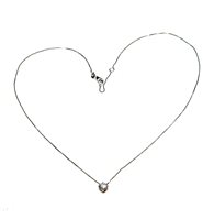 Collana Facet Barcelona Donna Punto Luce in Oro bianco Diamante 0.53 Ct P1103104W42 - P1103104W42
